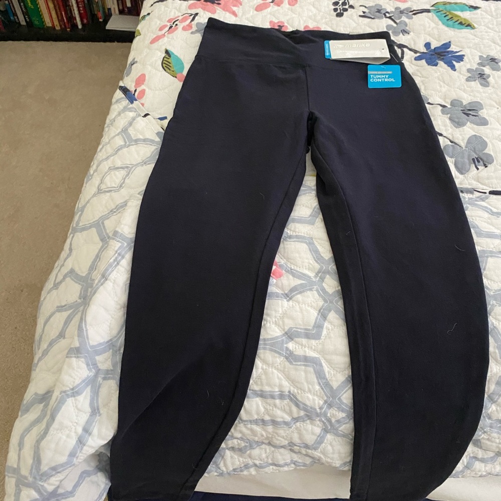 Marika Navy Camille Tummy Control 27” Leggings